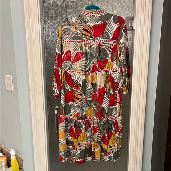 Cato Women's Tropical Kimono Cardigan - Picture 5 of 7